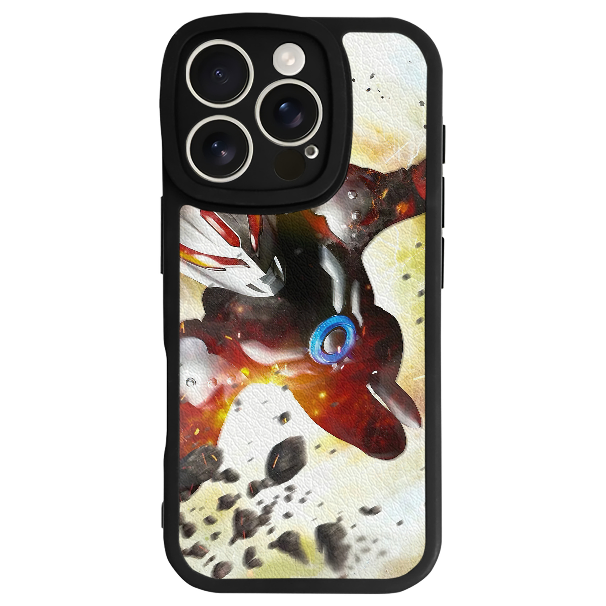 （画像用） ウルトラマン Ultraman 【iPhone 16シリーズ対応】シリコンスマホケース（レザー調） 材質：シリコン
